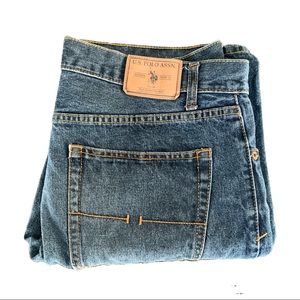 U.S. Polo Assn VTG W32 L30 Light Blue Denim Jeans